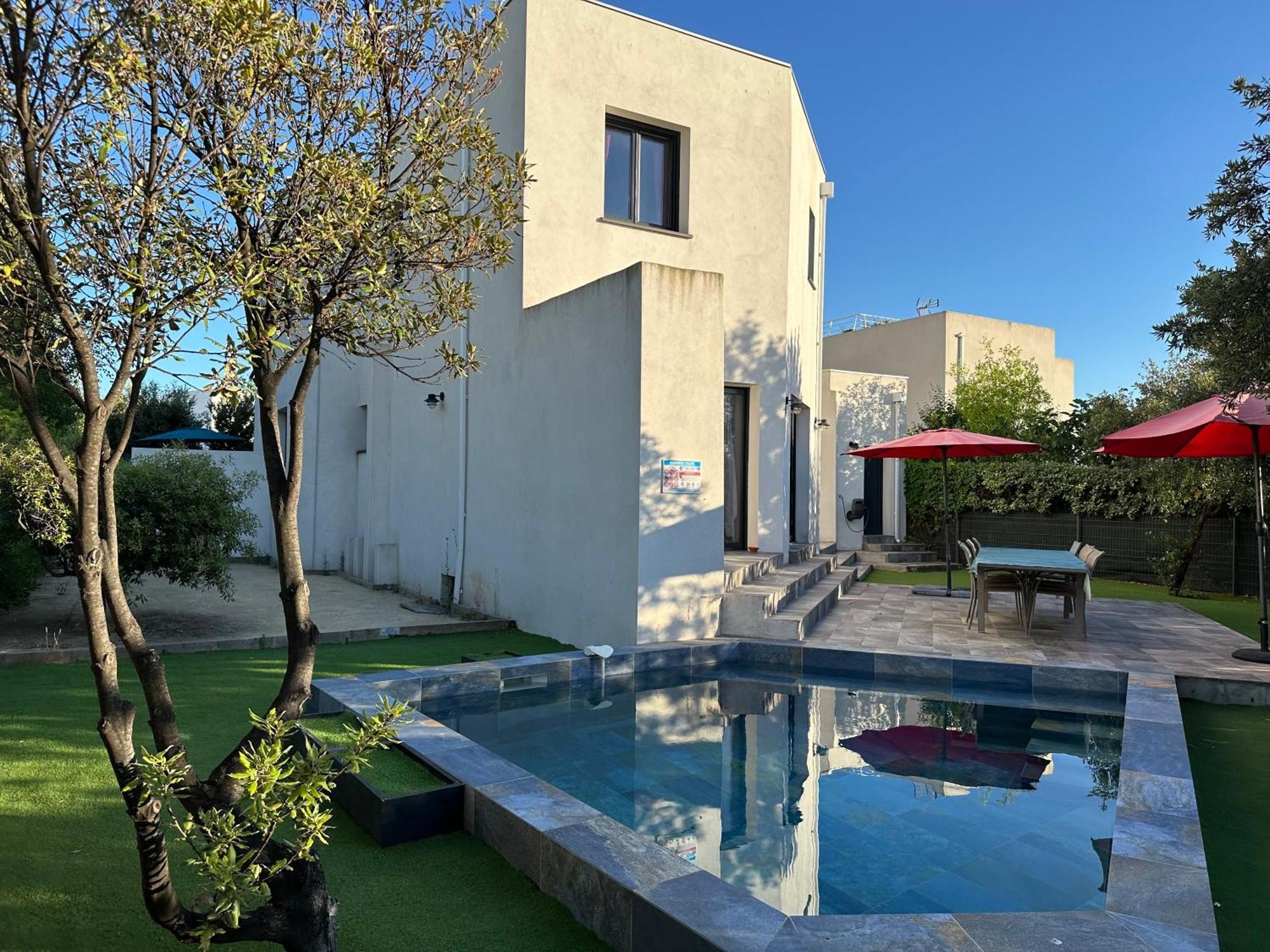 Villa En Bord De Plage Sète Extérieur photo